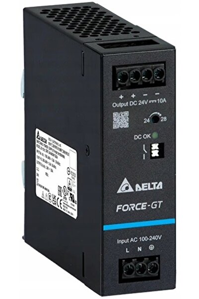 DELTA ELECTRONİCS DRF-24V240W1GBA FORCE-GT (MONOFAZAT) SURSA DE ALIMENTARE IM...
