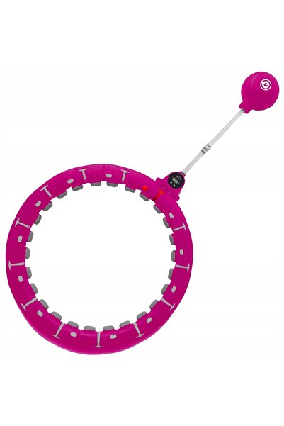 Enero HULA HOP CU GREUTĂȚI Hula Hoop cu greutăți pentru slăbit, cu contor și ...