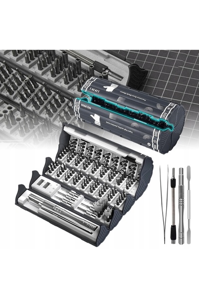 NO BRAND SET DE SCULE DE PRECIZIE 128 ÎN 1 CU ȘURUBELNIȚĂ MAGNETICĂ ȘI 122 DE...