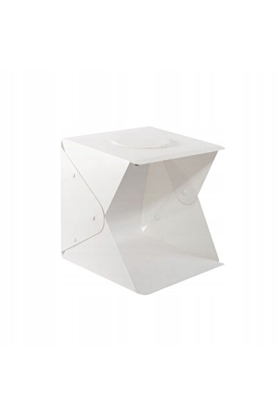 NO BRAND Cort fără umbre de 40cm cu lumină LED + 4 fundaluri + Geantă de tran...