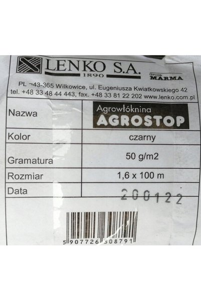 Bradas AGROTKANINA AGROWŁÓKNINA Covoraș anti-buruieni + role
