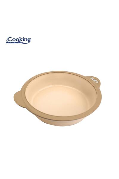 Heinner ROUND SILICONE TRAY WITH METAL RING 30.5x25.5x7 CM, NUVA, HR-YW-SR27