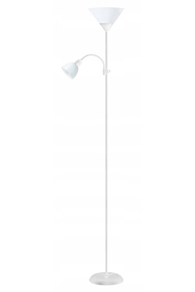 Platinet Lampadar LAMPA de podea E27 + E14 negru 180cm