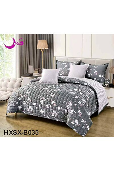 Moon Compressed Quilt Nefren Summer Cold Embossed 6 Pieces Compressed Fixed F...
