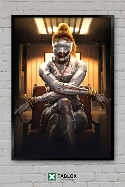 TABLOX Dead Island 2 Haus Game Zombie Action Horror Frame View Διακοσμητικός ...