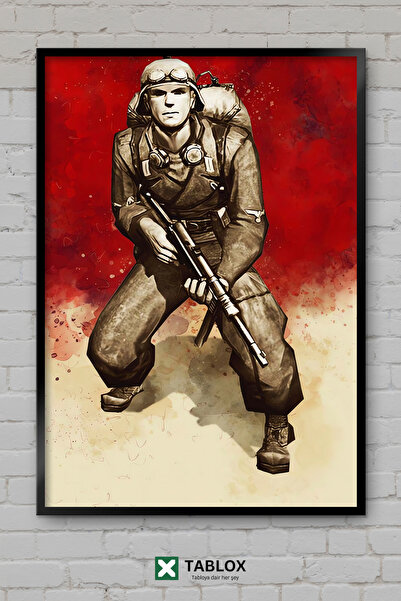 TABLOX Company Of Heroes 2 Ardennes Game Battle Strategy Frame View Διακοσμητ...