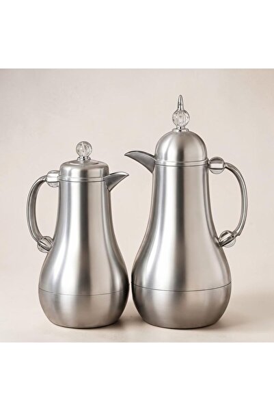 mastergold Luxury Tea and Coffee Thermos Set, 2 Pieces, 1+1 Liter Capacity | ...
