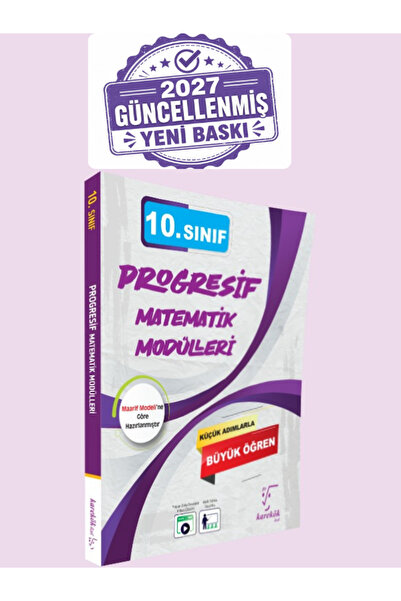 Karekök Yayınları 10.SINIF PROGRESİF MATEMATİK MODÜLLERİ