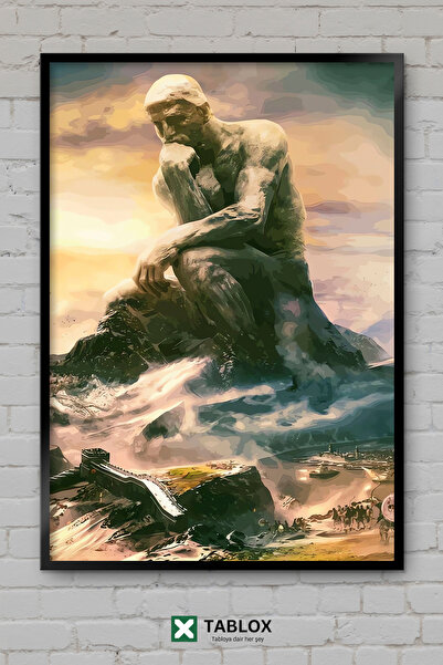 TABLOX Civilization Civilization Game Strategy Poster cu aspect de cadru Deco...