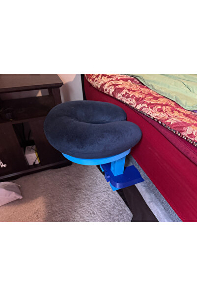 Daynav Yatak Uyumlu Ayarlanabilir Masaj Başlığı ve Yüz Desteği Aparatı Ergono...