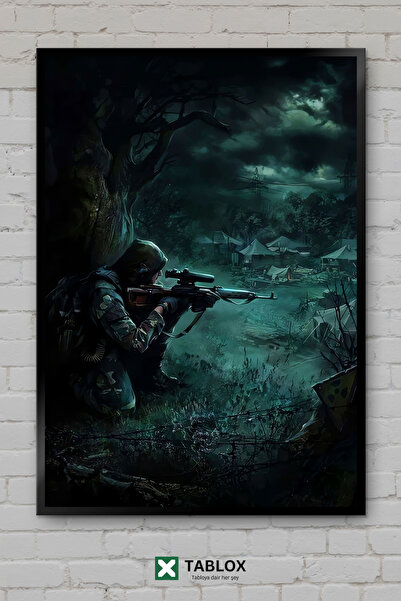 TABLOX Stalker Game Horror Science Fiction Ρωσία Δράση Διακοσμητικός πίνακας ...