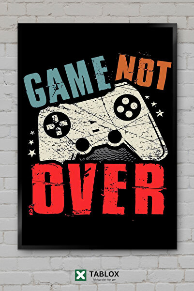 TABLOX Computer Gaming Computer Game Gamer Poster Frame View Decorative MDF P...