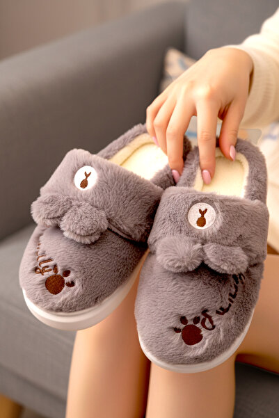HFKY Women's House Slippers. Soft Sole Warm Plush Indoor Slippers. Slippers