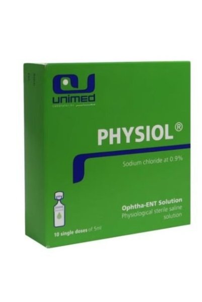 UNIMED Physiol 0.9% Solution 5ml- Pack of 10