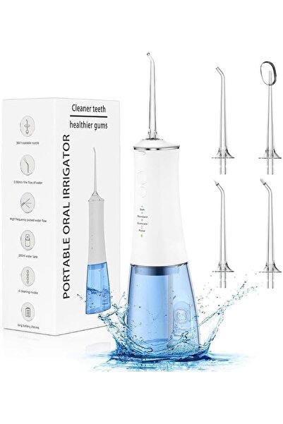 SKY TOUCH SKY-TOUCH Water Flosser,Cordless Water Dental Flosser,4 modes & 6 J...