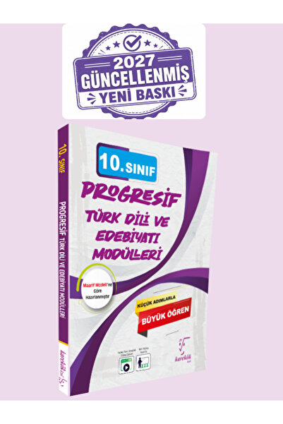 Karekök Yayınları 10.SINIF PROGRESİF TÜRK DİLİ VE EDEBİYATI MODÜLLERİ