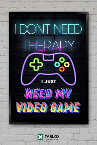 TABLOX Χρειάζομαι την αφίσα του παιχνιδιού μου για βιντεοπαιχνίδια, κορνιζαρι...