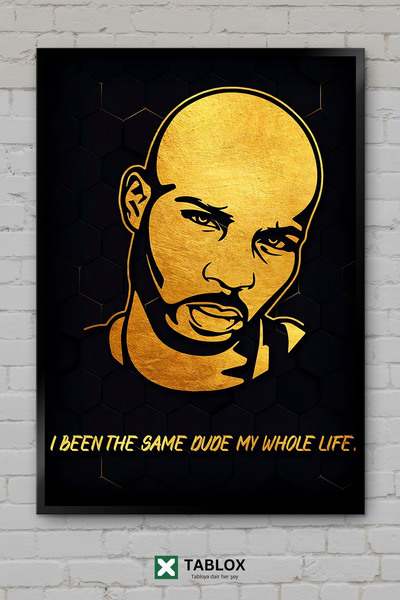 TABLOX Legenda Art DMX Legendarni Art Rapper Hip Hop Okvir Izgled Dekorativna...