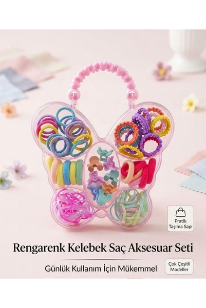 KELEBEK ÇANTALI TOKA SETİ