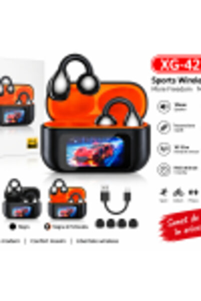 OMD HOME Căști wireless Bluetooth XG 42, afișaj digital, tip over-ear (cu prindere pe ureche), autonomie extrem de lungă a baterie