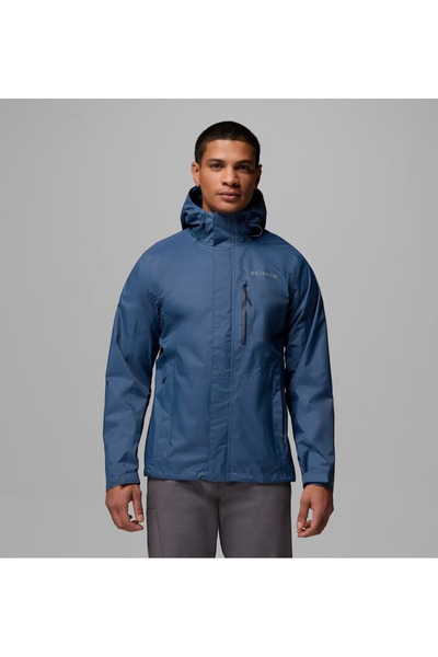 Columbia Pouring Adventure III WaterProof Omni-Tech Su Geçirmez Erkek Yağmurluk