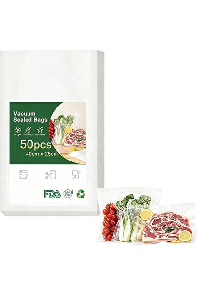 Generic Vacuum Sealer Storage Bags for Food Sealing Machine, 25x40cm Large So...