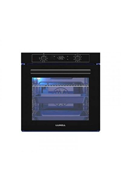 KUMTEL 85 Liter Built-in Electric Oven, Black Glass Model Made in Turkey A68-...