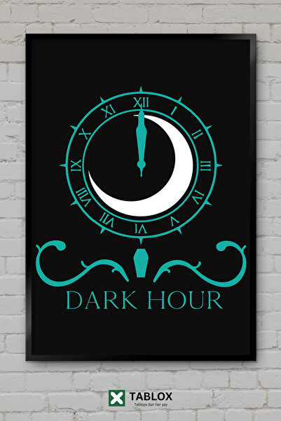 TABLOX Παιχνίδι Dark Hour Persona, Σκοτεινή Φανταστική Αφίσα με Εμφάνιση Πλαι...