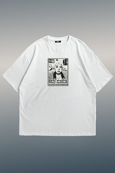 Grove Fashion Jung Hoseok Printed Unisex Oversize T-Shirt