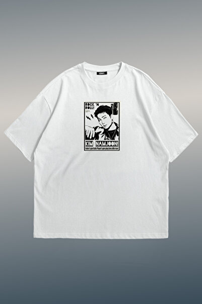 Grove Fashion Kim Namjoon Printed Unisex Oversize T-Shirt
