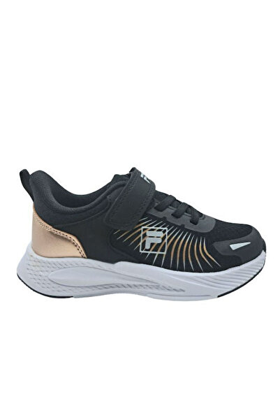 Fila Memory Arrow Παιδικά Παπούτσια - ΜΑΥΡΟ ΡΟΖ ΧΡΥΣΟ