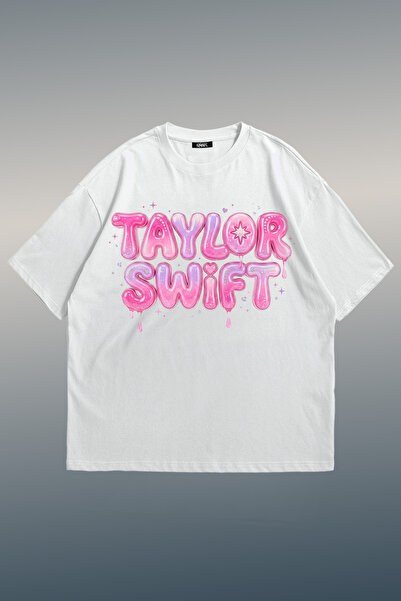 Grove Fashion Taylor Swift Pink Printed Unisex Oversize T-Shirt
