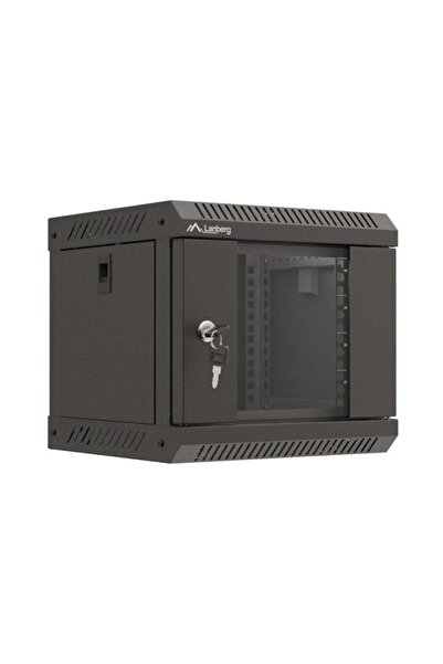Lanberg Wall-mounted 10" rack cabinet 4U / 300x300 (flat pack) with
