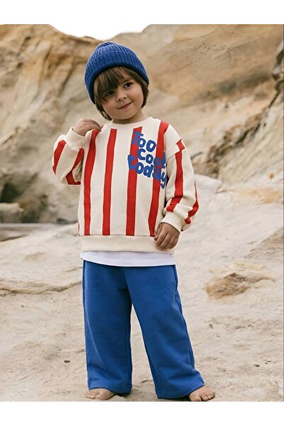 Karaniko Kids Σετ για αγόρια από 100% βαμβάκι με στάμπα με μοντέρνα γράμματα ...