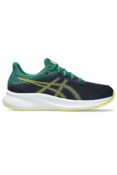 Asics PATRIOT 13 GS Παιδικό Παπούτσι Τρεξίματος Μεσάνυχτα/Κίτρον