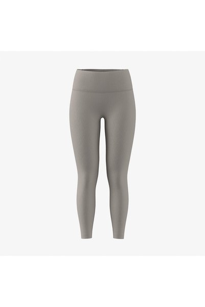 adidas All Me Rib 7/8 Women's Beige Training Tights