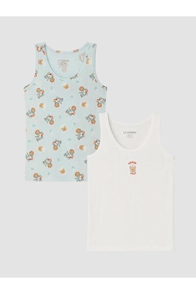 LC Waikiki Crew Neck Boys' Undershirt 2-Pack (W6)