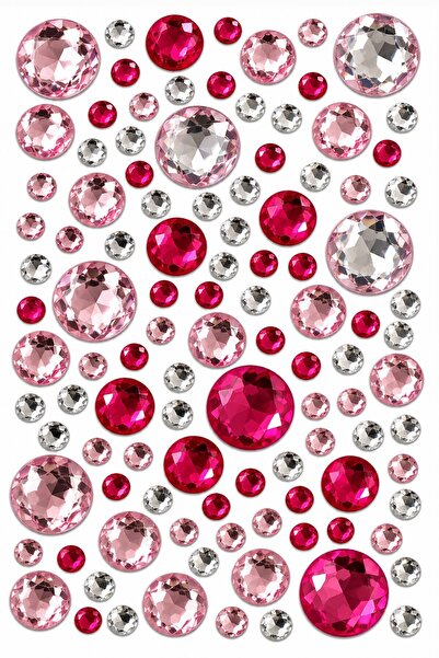 Charmist Gem Era Body Jewels Renkli Kristal Yüz ve Vücut Taşı Sticker