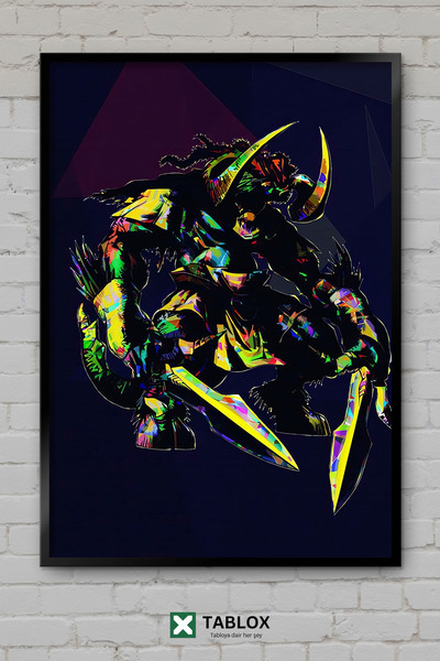 TABLOX Ganon Zelda Κακός χαρακτήρας, Αφίσα παιχνιδιού με κακοποιούς, Διακοσμη...