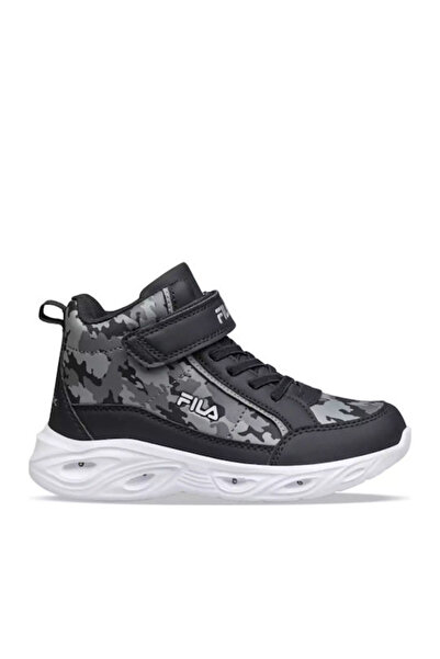 Fila Memory Flash Gordon Παιδικά Ψηλά Αθλητικά Παπούτσια με Velcro και Φώτα Μ...