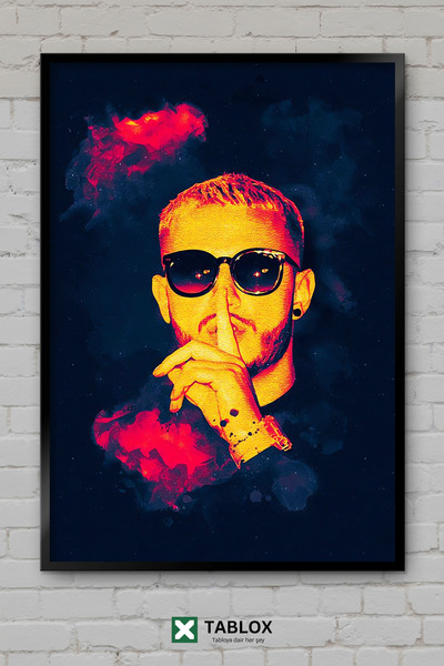 TABLOX Dj Snake Producer Producer Edm Music Electronic Framey Look Διακοσμητι...