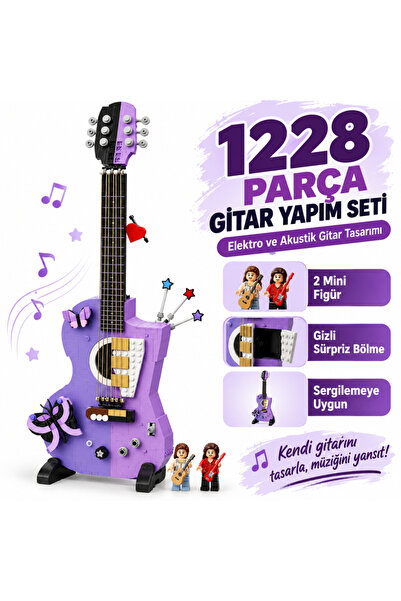 NW NessiWorld Editions Olivia Rodrigo’nun İki Renkli Gitarı 43031