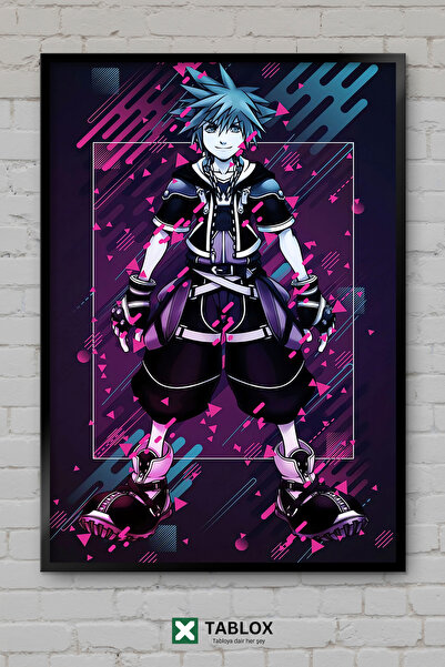 TABLOX Kingdom Hearts Game Fantastic Action Poster Frame Look Διακοσμητικός π...