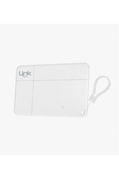 Linktech Dijital Kartvizit Akıllı Takip Cihazı Beyaz , İOS ve Android 2’si 1 Arada Takip Özellikli –