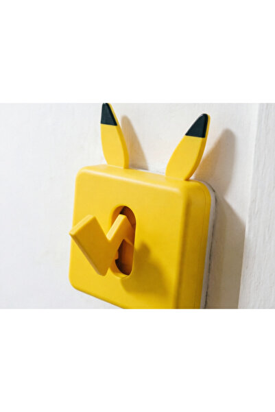 Daynav Pokemon Pikachu Priz ve Anahtar Çerçevesi 3D Baskı Dekoratif Priz Süsü...