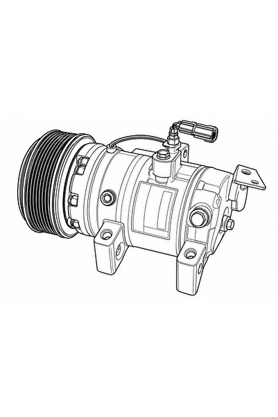 Generic Brand Compressor Haval H6 2.0 Engine