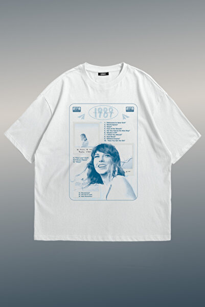 Grove Fashion Taylor Swift 1989 Printed Unisex Oversize T-Shirt