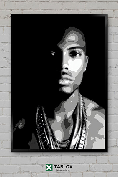 TABLOX Bob Portret Umjetnost Minimalistički Poster Dekoracija Zidni Okvir Izg...
