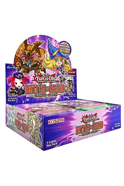 KONAMI Yu-Gi-Oh! TCG: Battles of Legend - Glorious Gallery Booster Box
