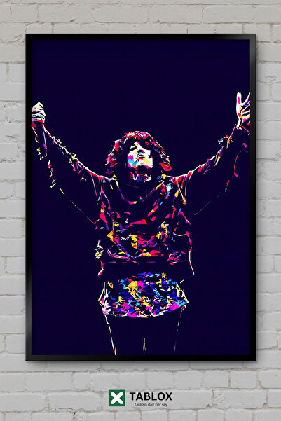 TABLOX Oliver Sykes Bring Me The Horizon Τραγουδιστής με μεταλλική αφίσα και ...